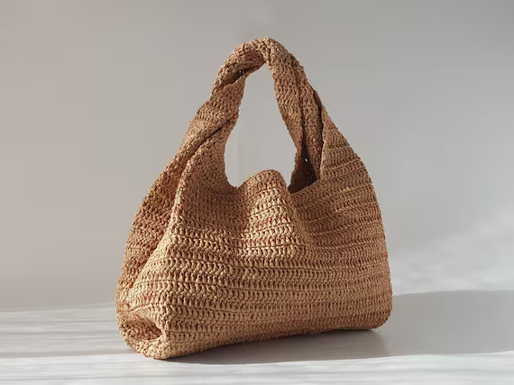 Twisted Raffia Bags