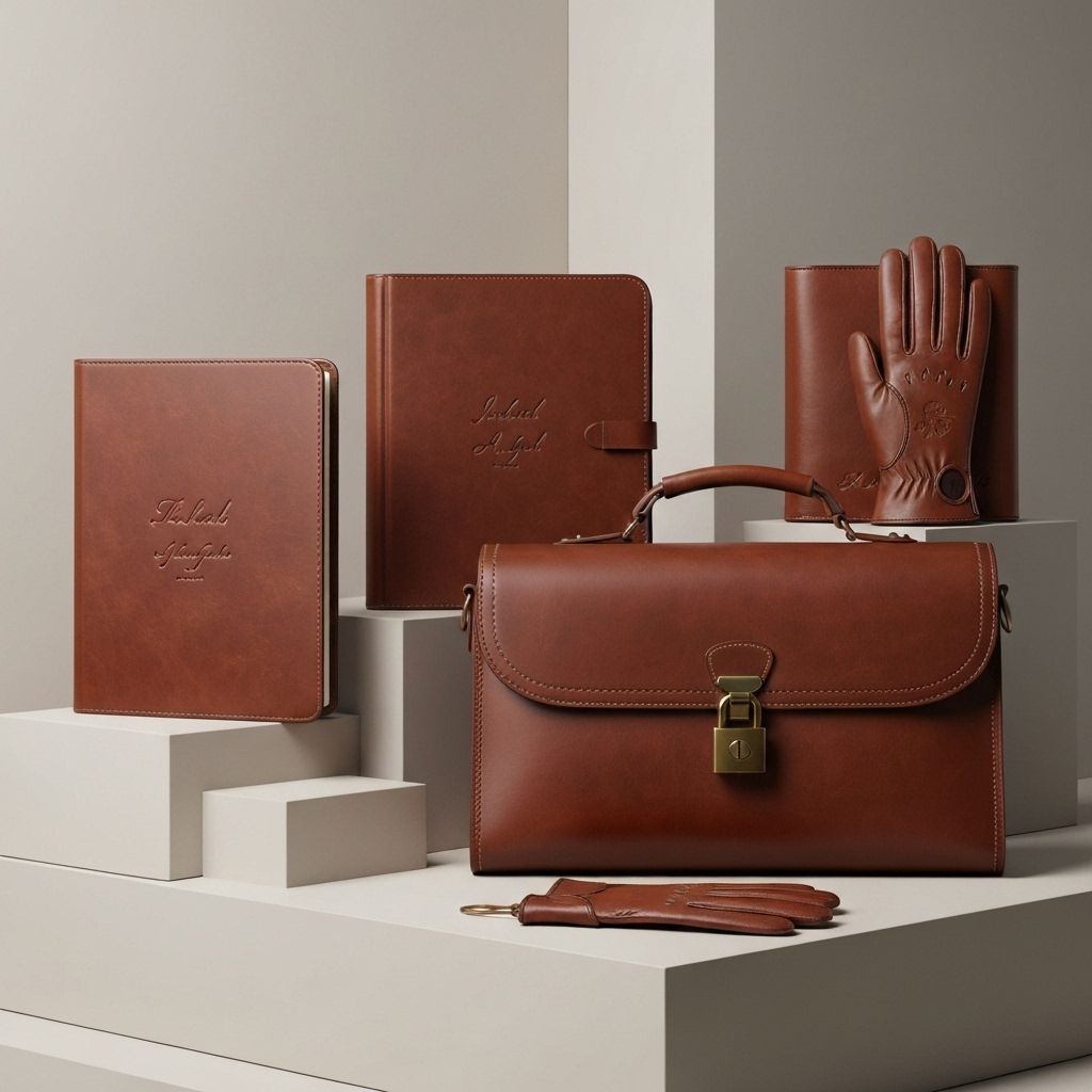 Customized Leather Goods & SMETA Compliant Accessories Exporter from India